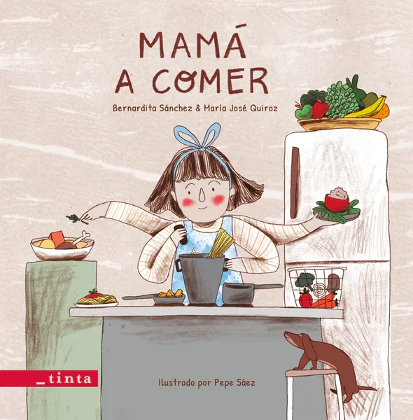 Portada del libro «Mamá, a comer»