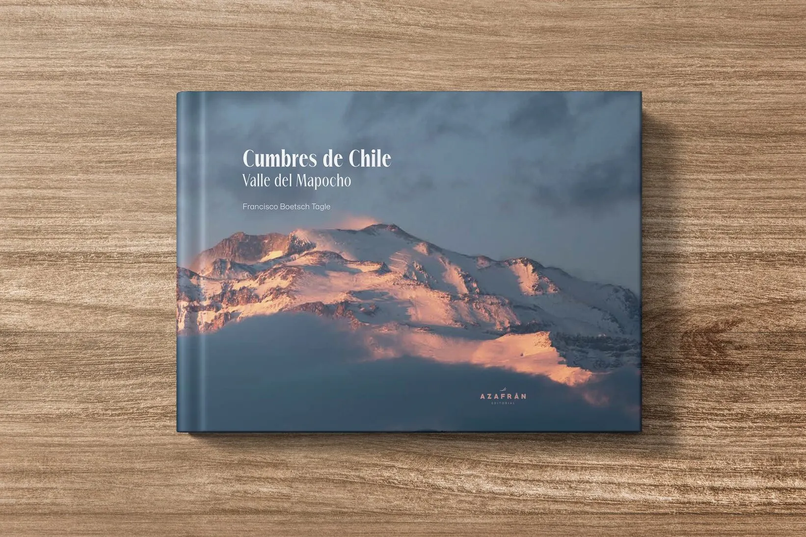 Portada del libro «Cumbres de Chile» por Francisco Boetsch
