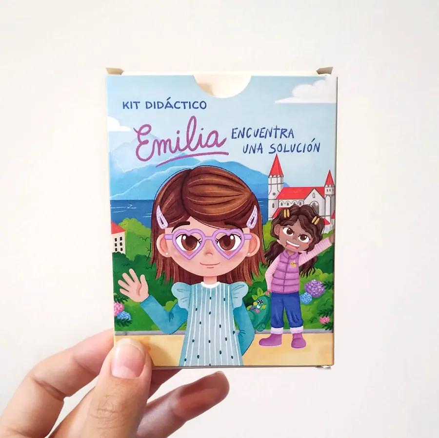 PACK: Libro «Emilia encuentra una solución» + Kit didáctico - Imagen 6