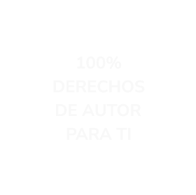 100% derechos de autor para ti