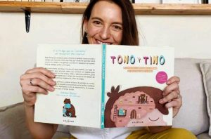 Catalina Gracia y su libro Tono y Tino