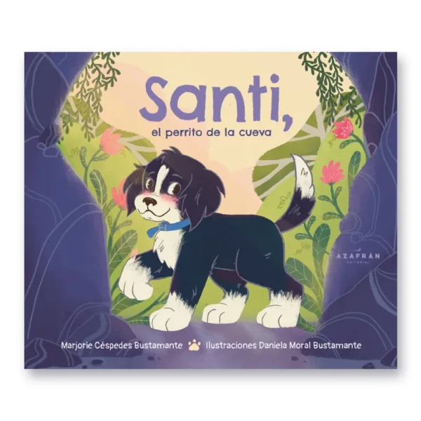 Libro «Santi, el perrito de la cueva»