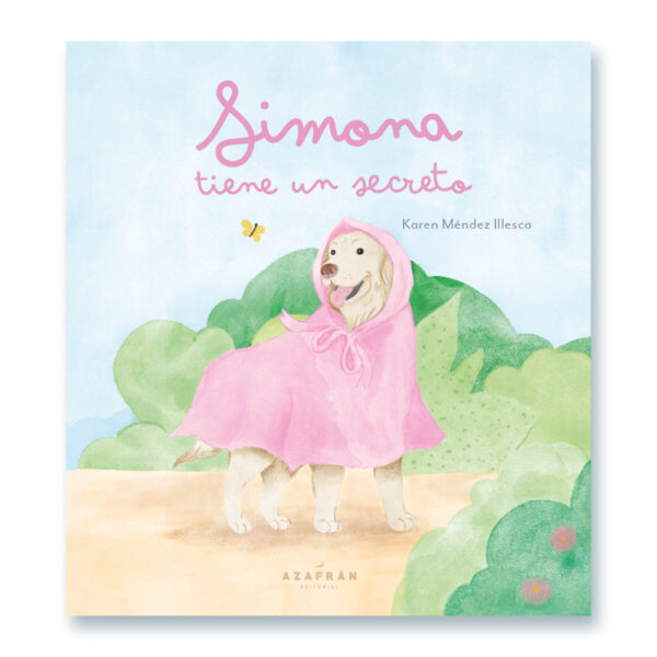 Libro "Simona tiene un secreto"